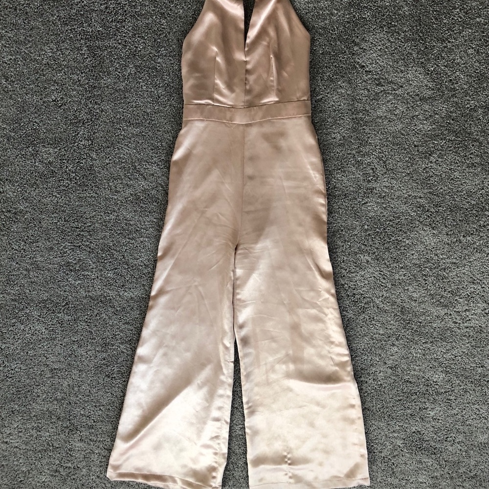 Pink lulus jumpsuit